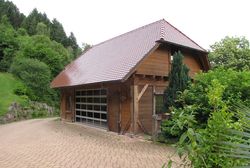 Hangar à outils agricole